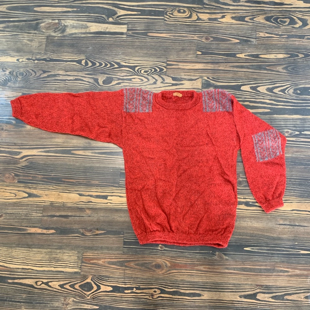 Vintage 100% alpaca sweater